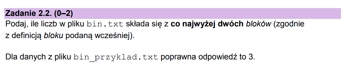 Matura z informatyki 2023 - zadanie 2.2
