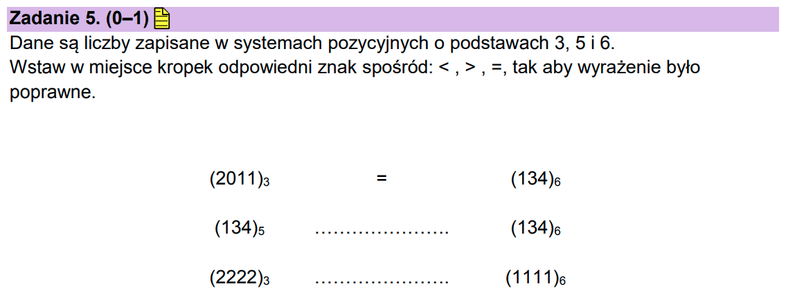 Matura z informatyki 2023 - zadanie 5