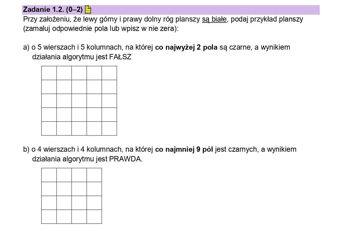 Rozwiązanie matura z informatyki 2024 - Zadanie 1.2
