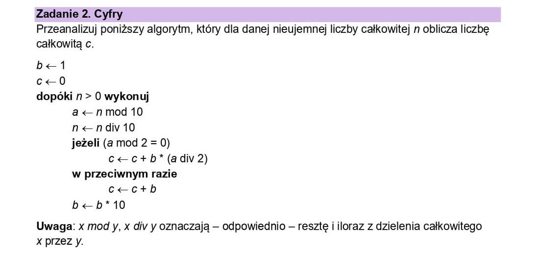 Rozwiązanie matura z informatyki 2024 - Zadanie 2