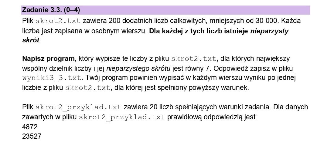 Rozwiązanie matura z informatyki 2024 - Zadanie 3.3