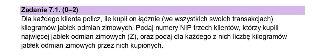 Rozwiązanie matura z informatyki 2024 - Zadanie 7.1