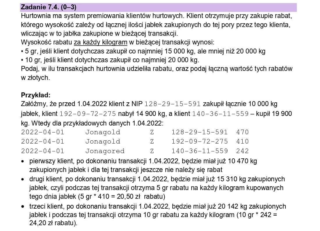 Rozwiązanie matura z informatyki 2024 - Zadanie 7.4