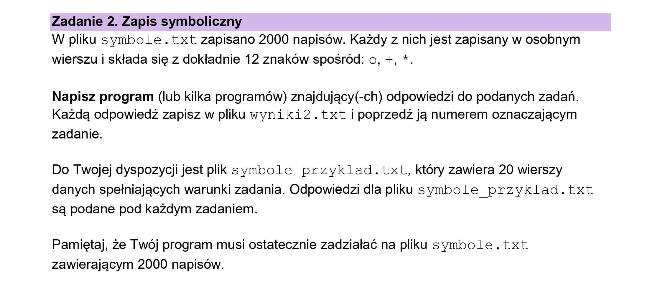 Rozwiązanie - Matura z informatyki 2025 - Zadanie 2